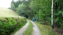  Blick auf die Wanderstrecke 