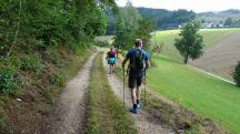  Blick auf die Wanderstrecke 