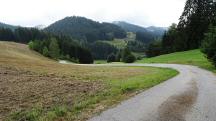  Blick auf die Wanderstrecke 