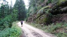  Blick auf die Wanderstrecke 