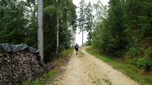  Blick auf die Wanderstrecke 
