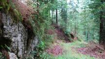  Blick auf die Wanderstrecke 