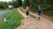  Blick auf die Wanderstrecke 