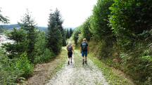  Blick auf die Wanderstrecke 