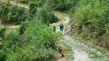  Blick auf die Wanderstrecke 