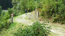  Blick auf die Wanderstrecke 