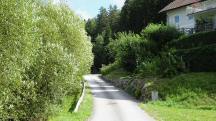  Blick auf die Wanderstrecke auf der Linzer Stra�e 