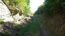  Blick auf die Wanderstrecke 