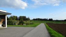  Blick auf die Wanderstrecke am Ortsende 