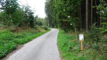 Blick auf die Wanderstrecke 