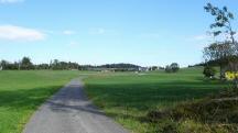  Blick auf die Wanderstrecke Richtung Purrath 
