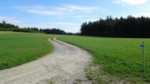  Blick auf die Wanderstrecke 