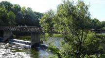  Blick zum Waldlesberger Steg 