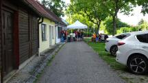  Blick zur 1. Labestelle 