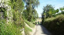  Blick auf die Wanderstrecke 