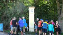  Blick zur 2. Labestelle beim Pirikreuz 