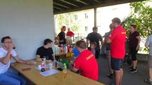  Wanderer im Zielraum 