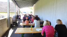  Wanderer im Zielraum 