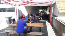  Wanderer im Zielraum 